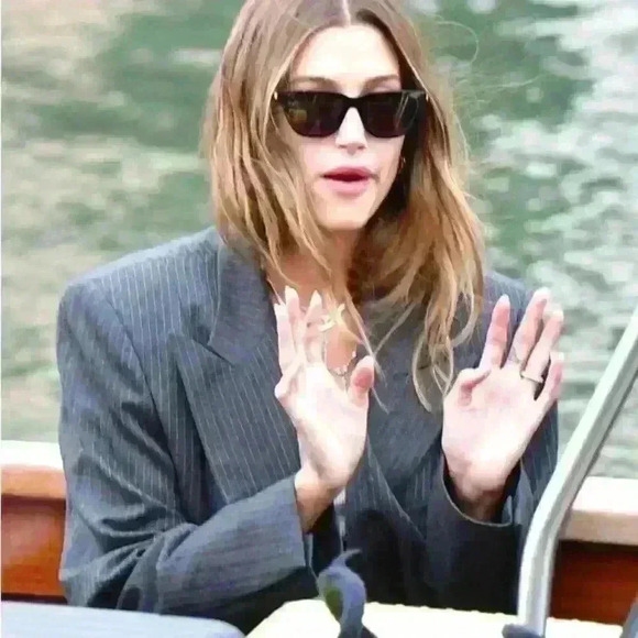 NWT SAINT LAURENT Sl 462 Sulpice Cat-Eye Sunglasses - Picture 12 of 16